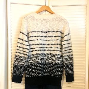 Vince black and white sweater